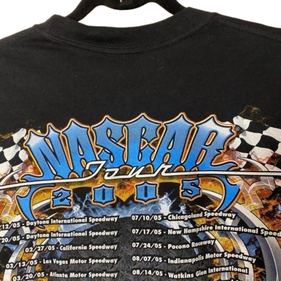 NWT VINTAGE NASCAR 2005 Nextel Cup Officially Licensed Racing Motorsport Tee XL - Picture 7 of 13